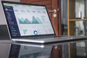 Online marketing - laptop