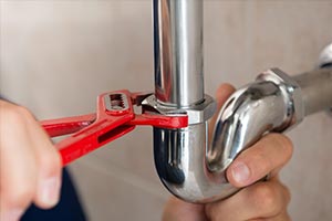 take caution with plumbing