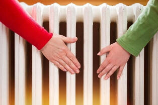boiler and radiators