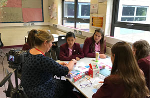 School pupils working with drainage company in fight against plastic
