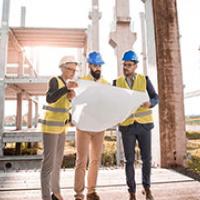 Construction workers during the coronavirus outbreak