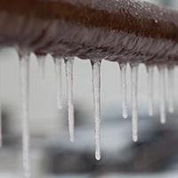 frozen and burst pipes in winter
