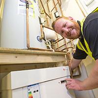 Kensa Heat Pumps Shoebox Installation