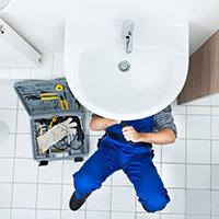 Registered Plumber for CIPHE hard at work