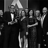 City Plumbing team with award