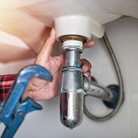 Plumbing in a sink - health & safety apprenticeship 